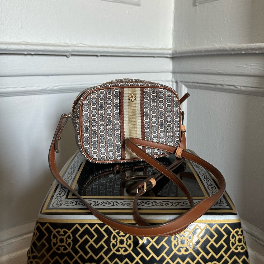 Small brown Tory Burch Crossbody bag